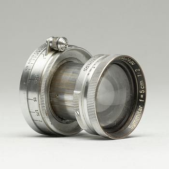 OBJEKTIV, f:5 cm, 1:2, No 527806.