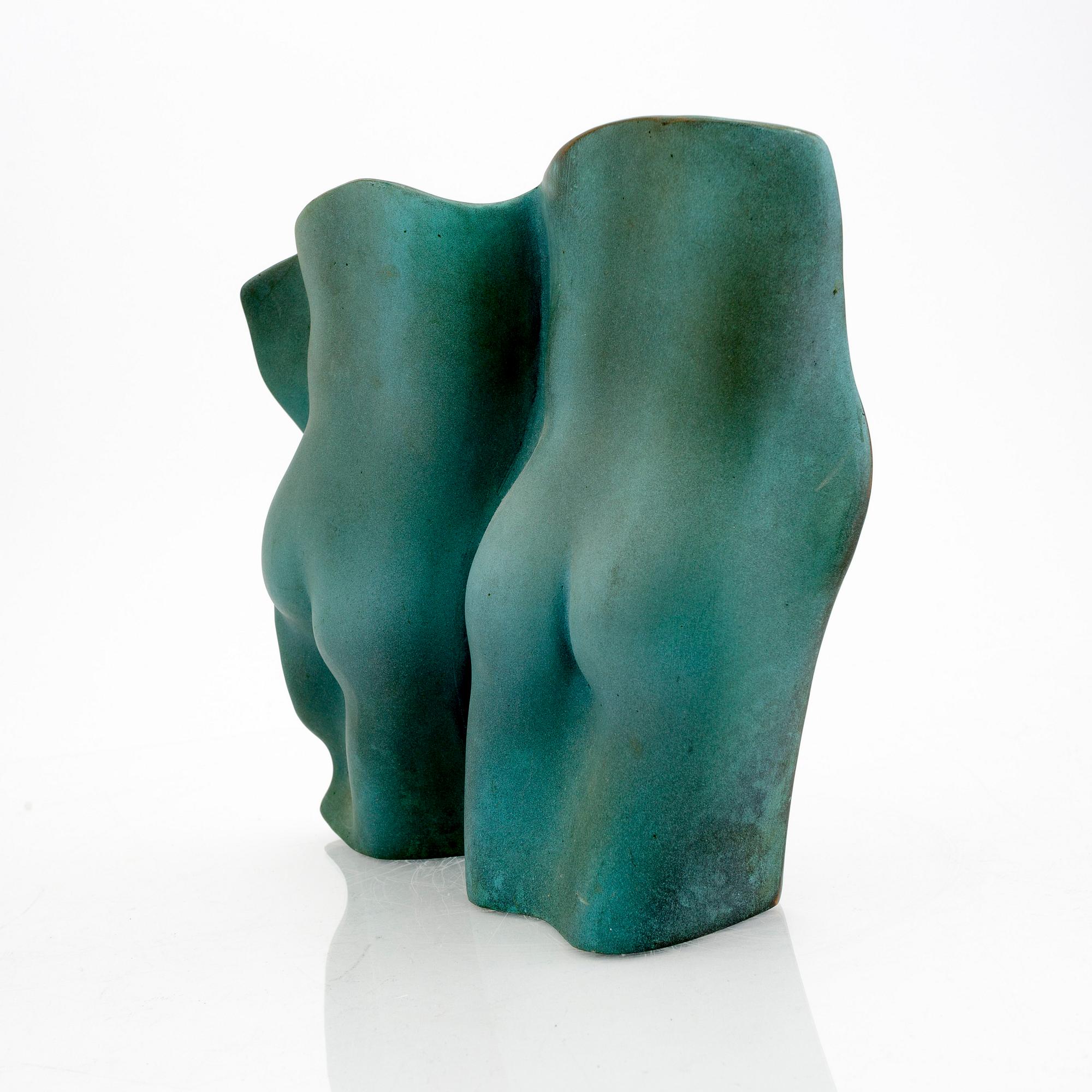 Barbro Bäckström,  a bronze sculpture signed dated and numbered 1992 BB/HB 1/8.