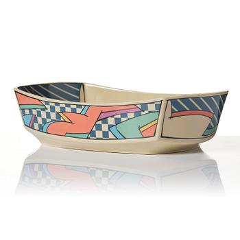Dorothy Hafner, a 47-piece "Flash" ceramic dinner service, Rosenthal, Germany, post 1984.