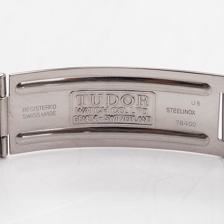 Tudor, Prince Date, "Non-Tiger", chronograph, wristwatch, 39.5 mm.