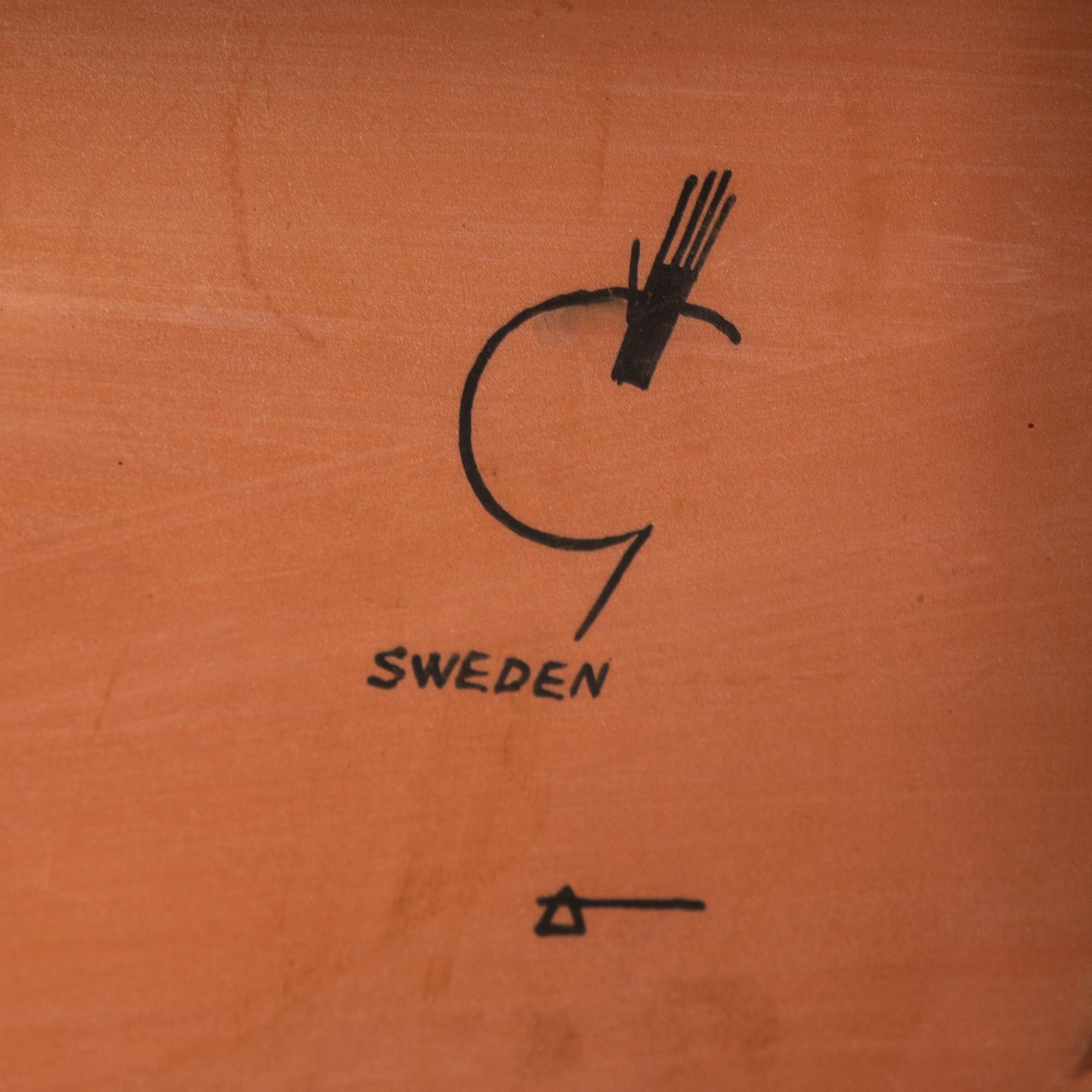 STIG LINDBERG, board, Gustavsberg, 1900-talets mitt.
