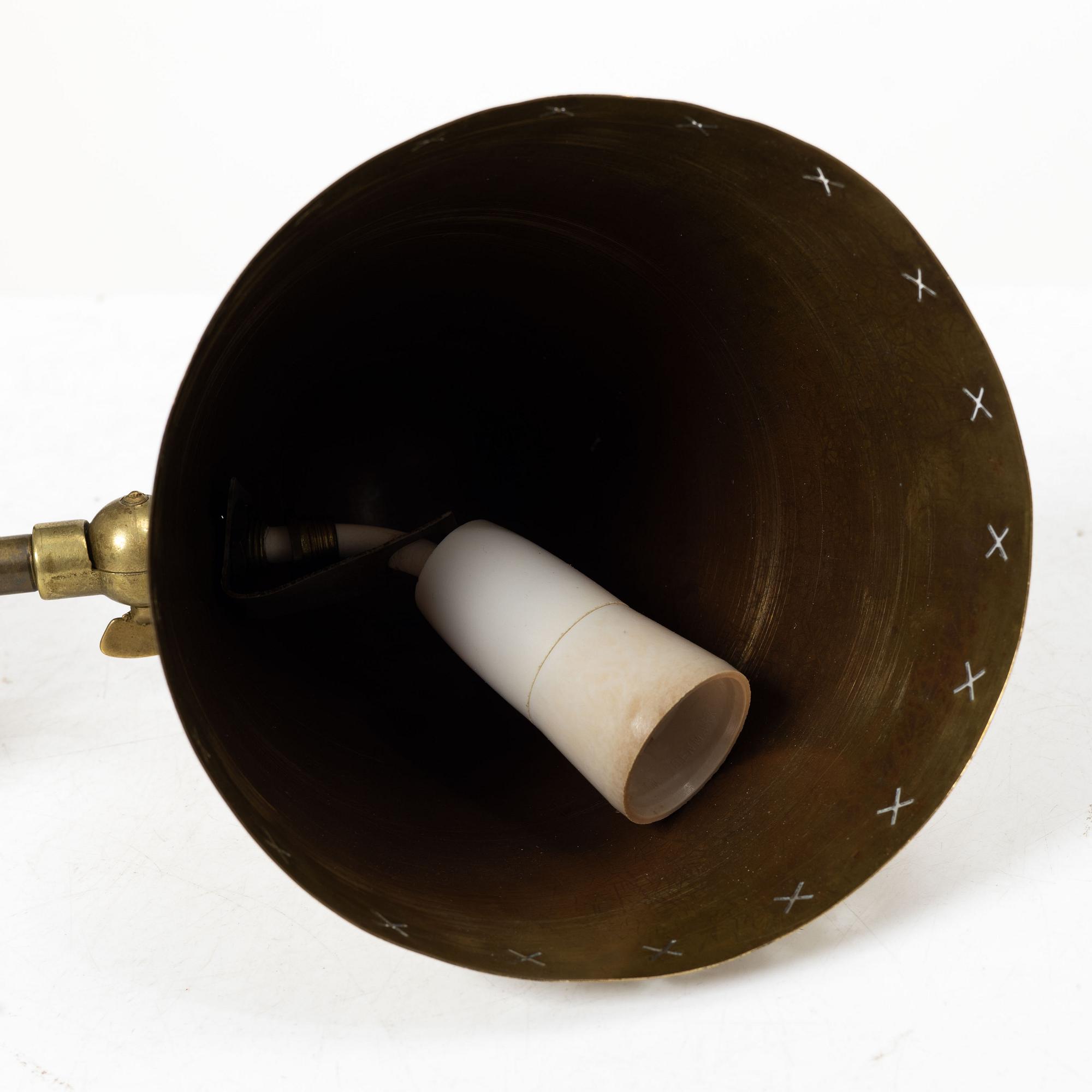 Wall lamp/bedside lamp, Swedish Modern, 1940s.