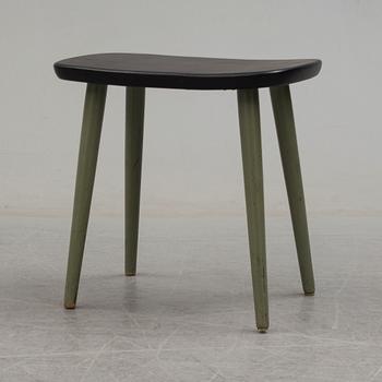 A 'Palle' stool by Yngve Ekström.