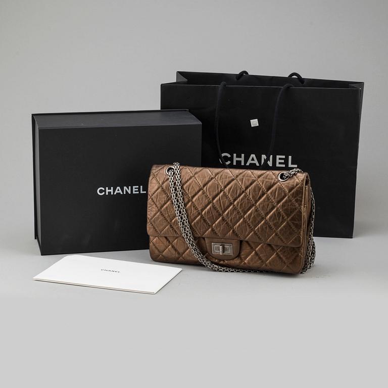 CHANEL, "Double flap bag Jumbo" bag, 2008-09.