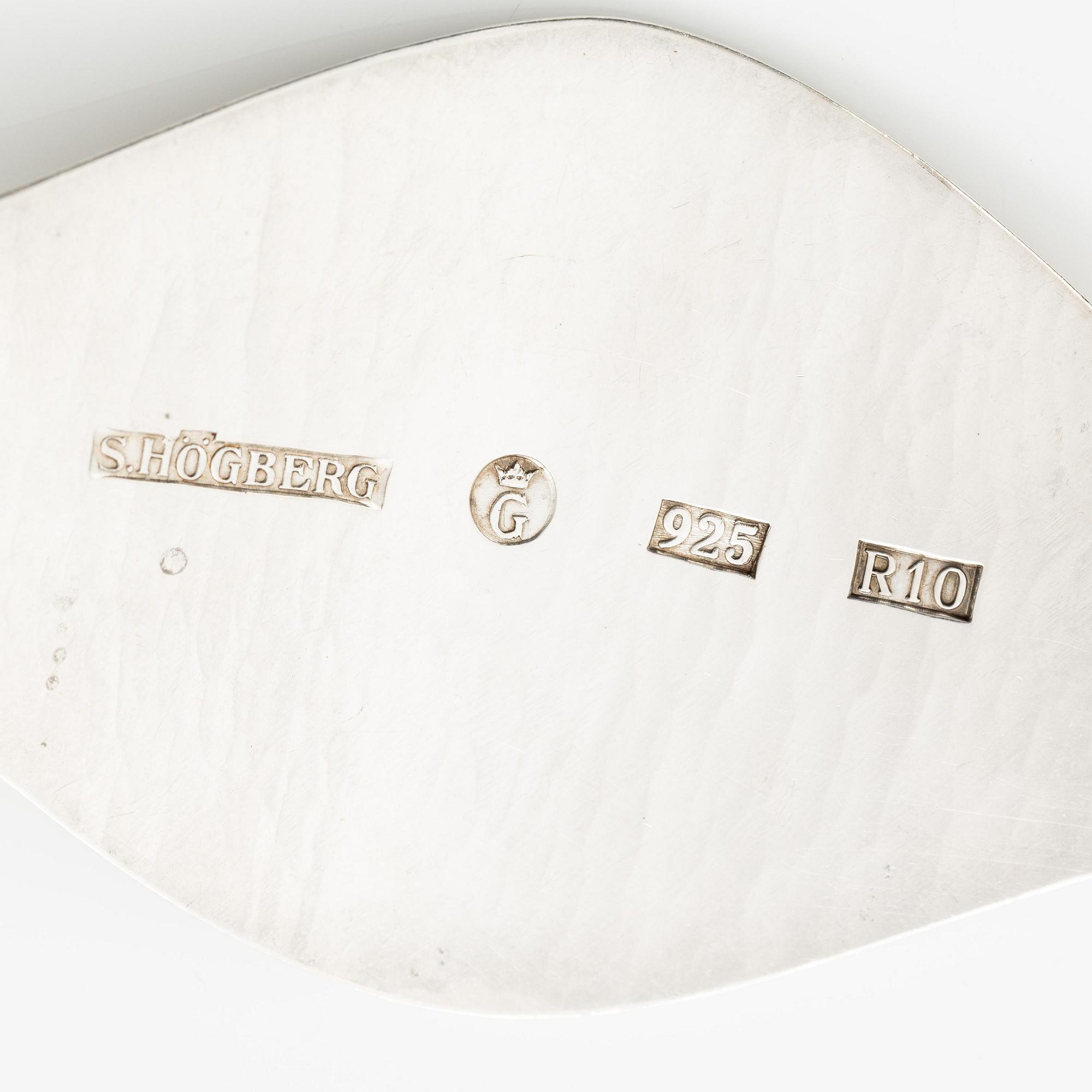 Sven-Erik Högberg, a hairpin, sterling silver, Gothenburg 1991.