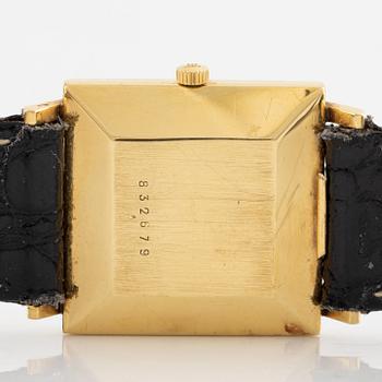 Jaeger-LeCoultre, armbandsur, 25 x 25 (32,5) mm.