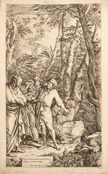 Salvator Rosa, *Diogenes throws his bowl*, ca 1652.