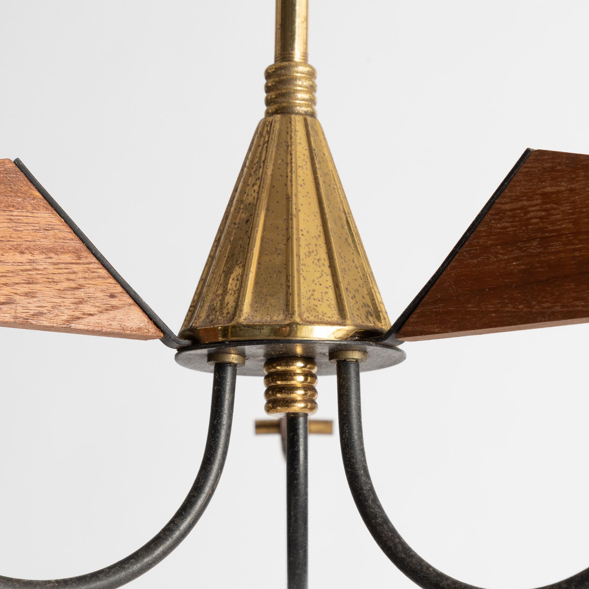 A ceiling lamp, Italy, 1960s.