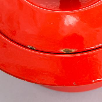 Antti Nurmesniemi, three 'Flying Saucer' iron pots for Wärtsilä  manufactured 1977-1986.