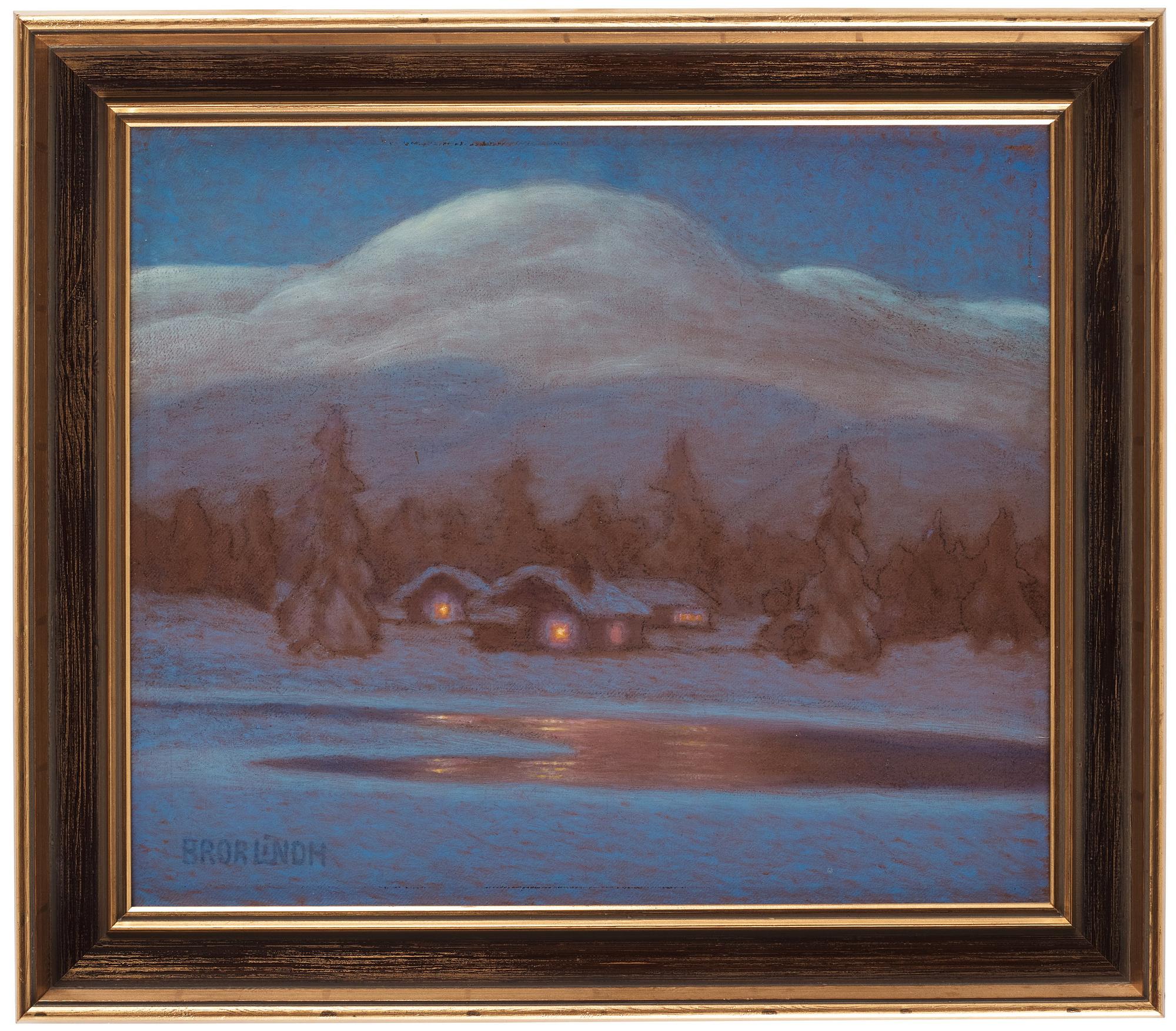 Bror Lindh, A winter's night.