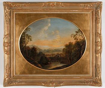 OKÄND KONSTNÄR, olja på duk, ej signerad, 1700-tal.