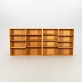 Børge Mogensen, bookcases 2 pcs "Öresund" Karl Andersson & Söner late 20th century.