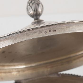 David Andersen & Co, sockerskrin, silver, empirestil, Stockholm 1909.