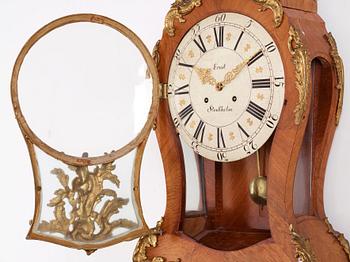 A Swedish Rococo bracket clock by Petter Ernst (1753-84).