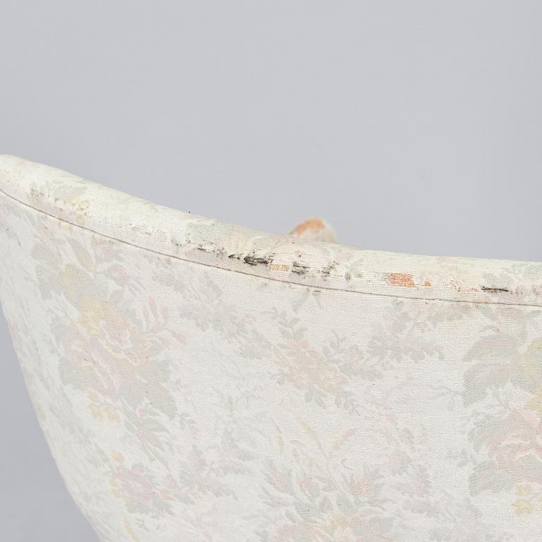 Carl Gustaf Hiort af Ornäs, nojatuoli, Hiort Tuote Puunveisto, 1940-luku.