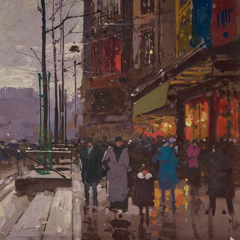 Edouard Cortes, La Porte St Martin.