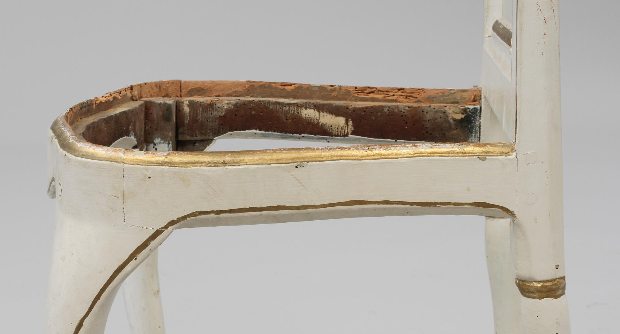 STOL, senbarock, omkring 1700-talets mitt.