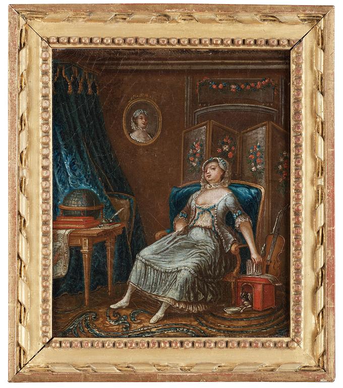 Lars Henning Boman, Ekivok salongsinteriör.