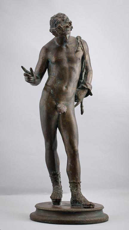 SKULPTUR, brons, 1800-tal.