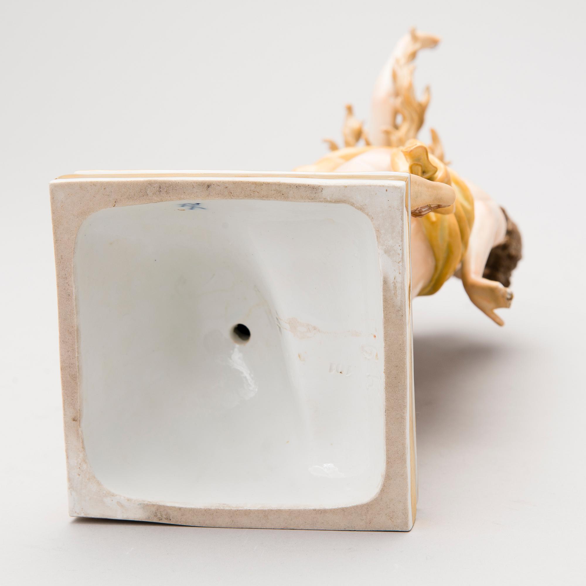 A Meissen porcelain figural group, Germany late 19th Century.