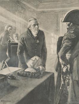 ALBERT EDELFELT, mukaan, heliogravyyri, Maaherra, Vänrikki Stoolin tarinat.