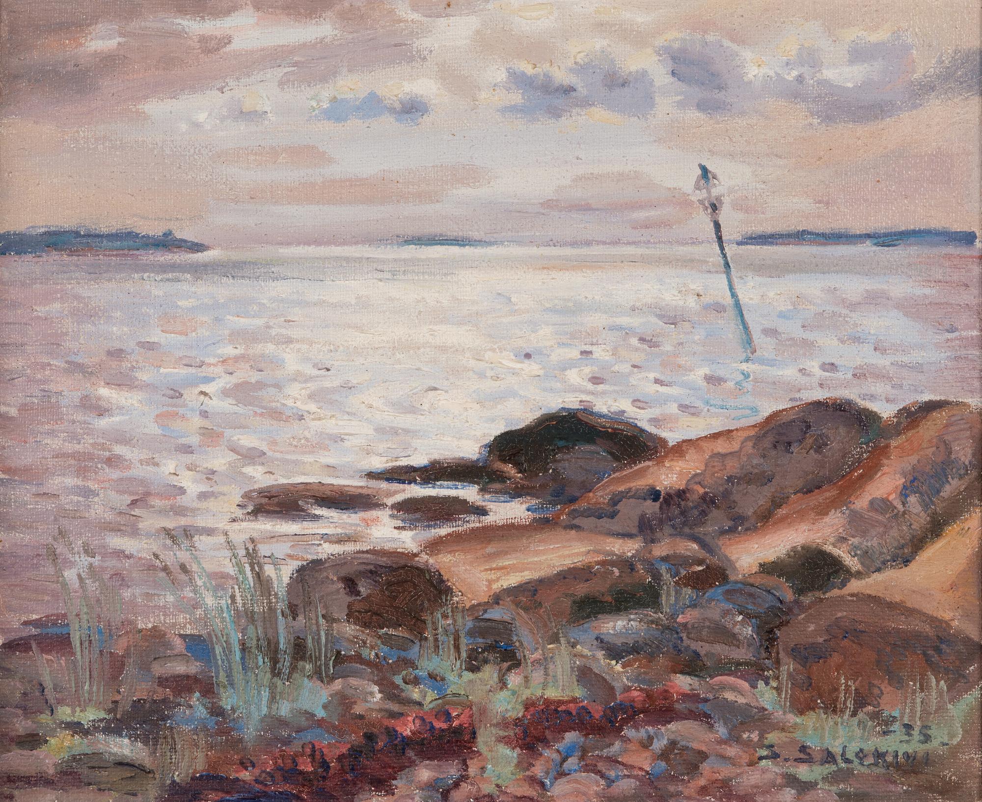 Santeri Salokivi, Auringon kimallus merellä.