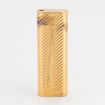 Cartier lighter ,with case 18K gold, Elon Arenhill.