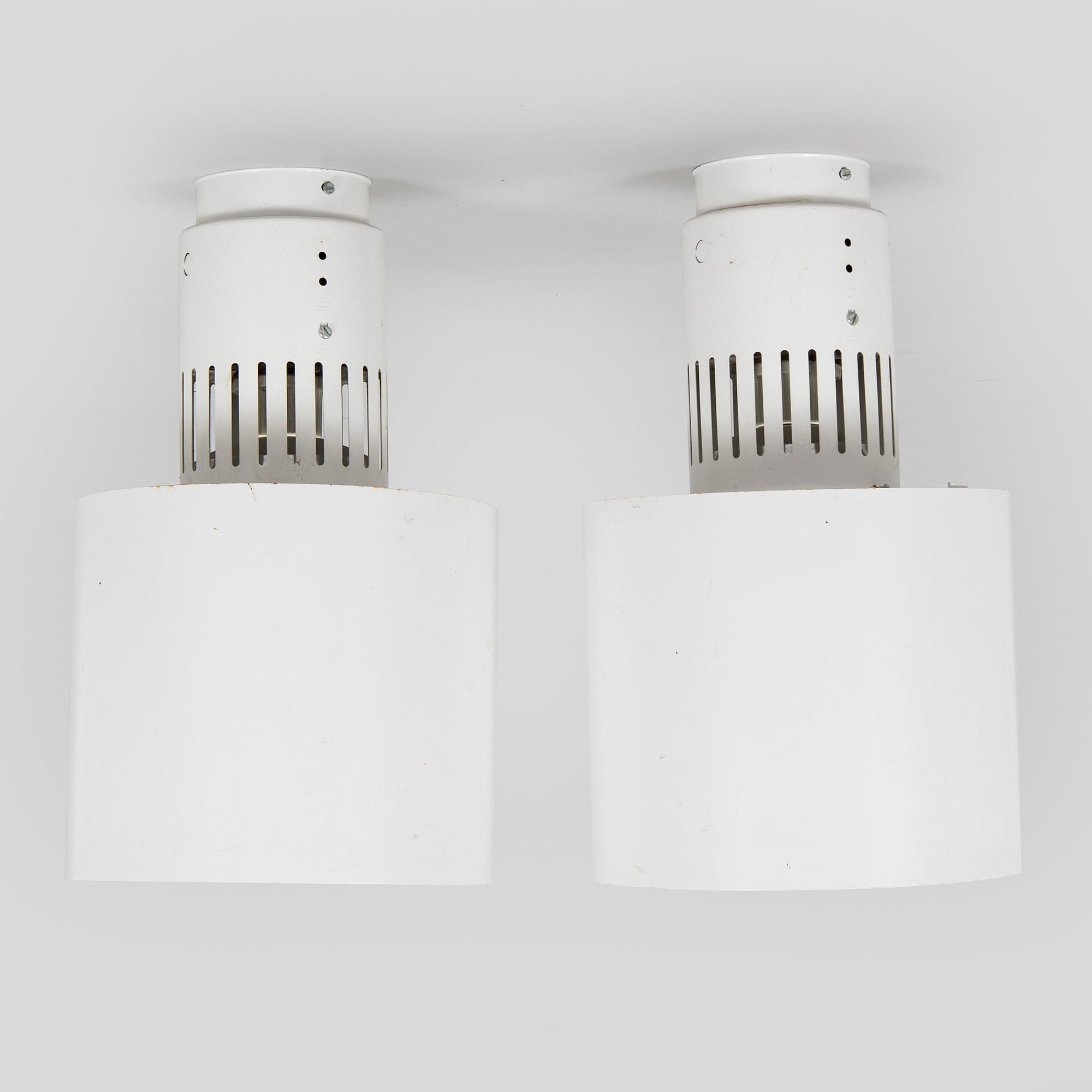 Lisa Johansson-Pape, taklampor, ett par, modell 120-080, Stockmann Orno 1960-tal.