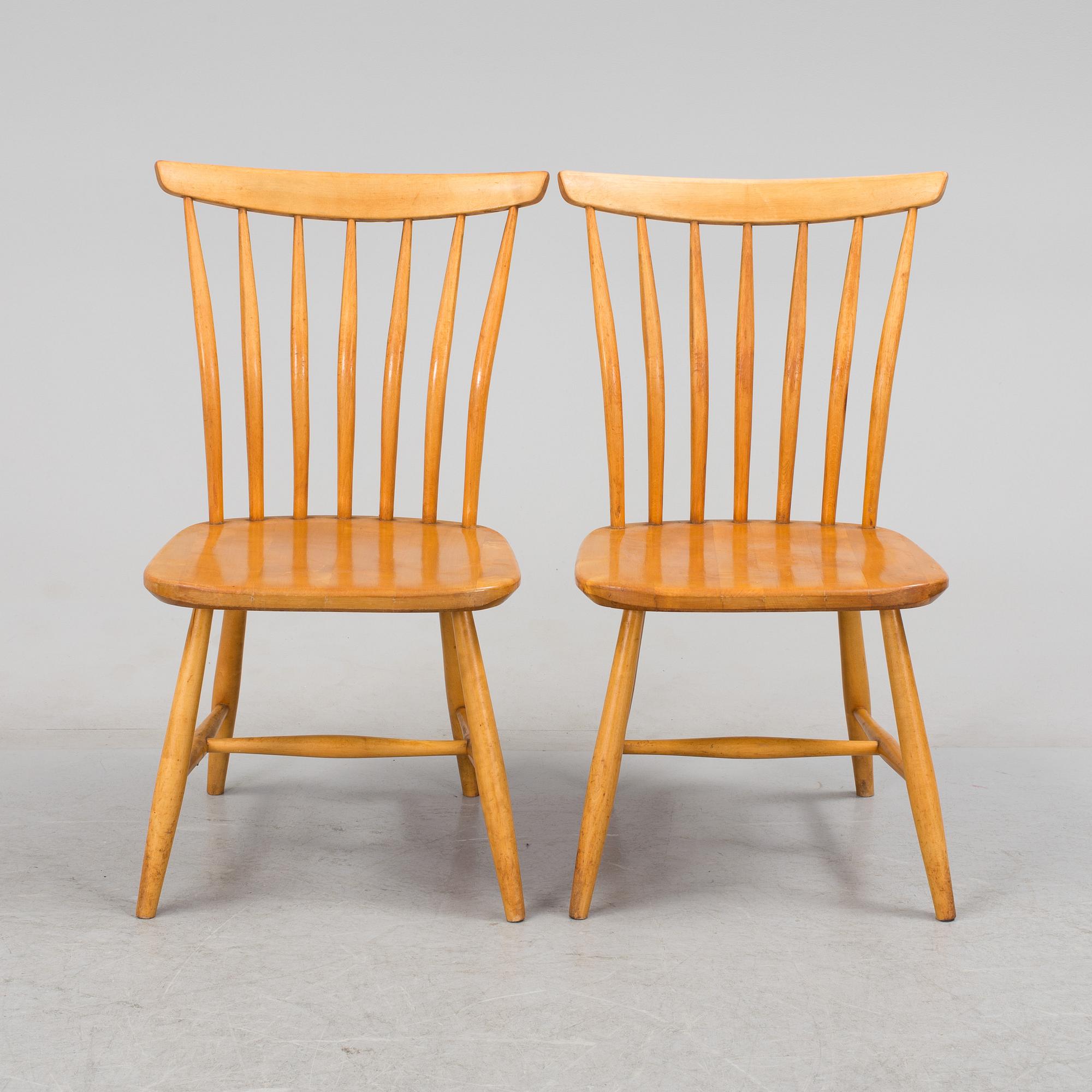 STOLAR, ett par, Åkerblom, 1900-talets andra hälft.