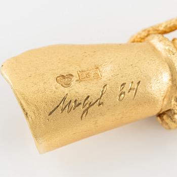 Magnus G:son Liedholm, necklace, 18K gold.