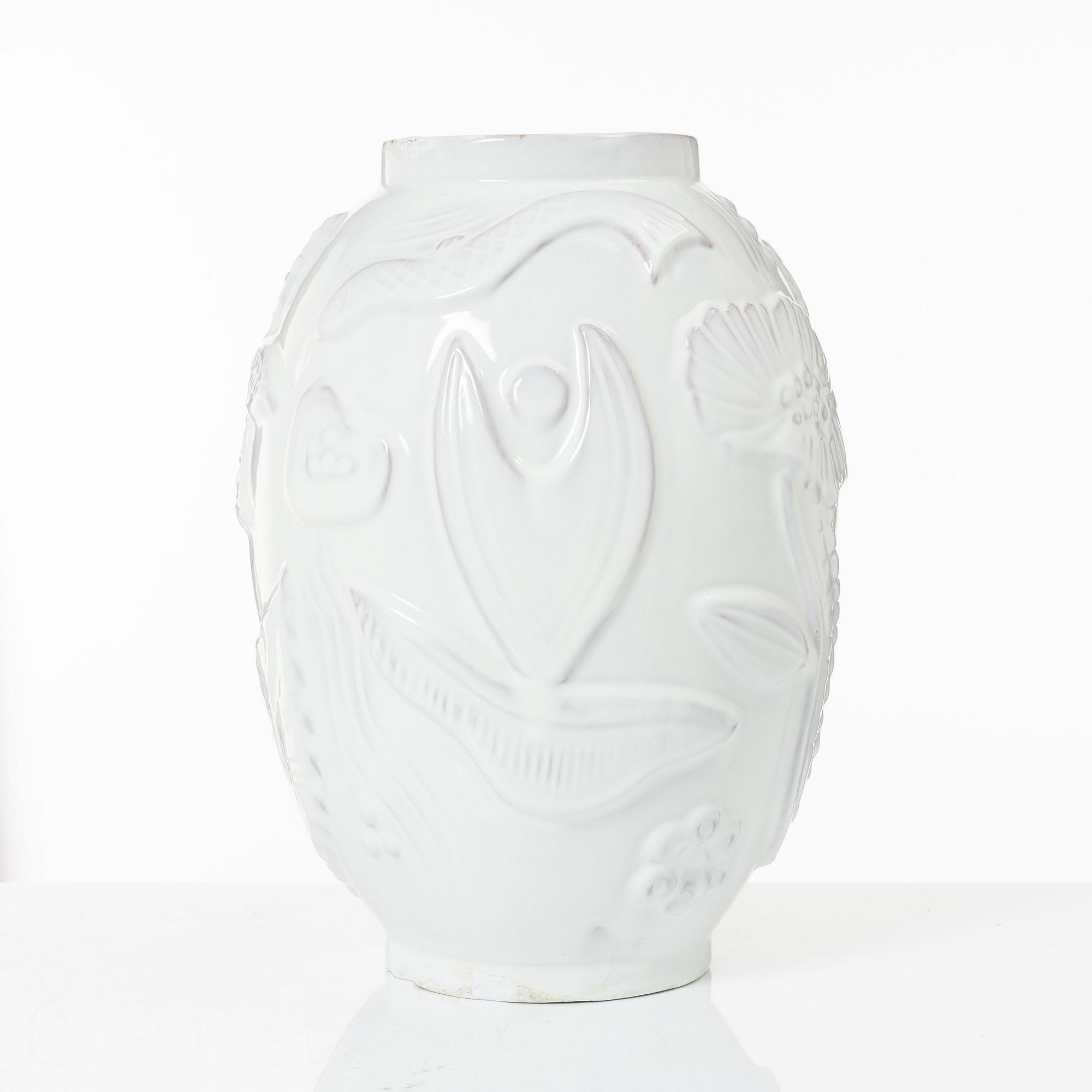 Anna-Lisa Thomson,  an earthenware vase, Upsala-Ekeby.