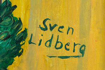 Sven Lidberg, Dam i grön dräkt.