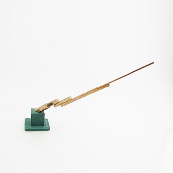 Oscar Reutersvärd, skulptur unik signerad mässing.