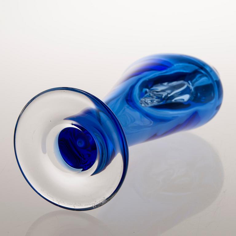 TARU SYRJÄNEN, glasskulptur, signerad, Taru Syrjänen, Nuutajärvi Notsjö, Jamit -92.