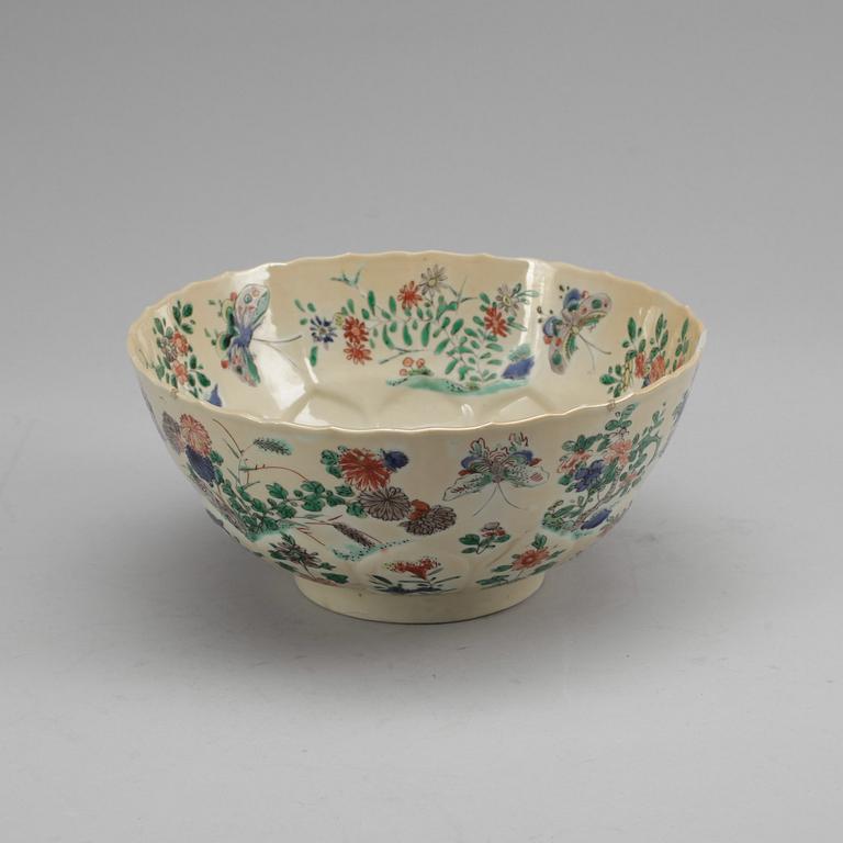 SKÅL, porslin, Qingdynastin, Kangxi (1662-1722).