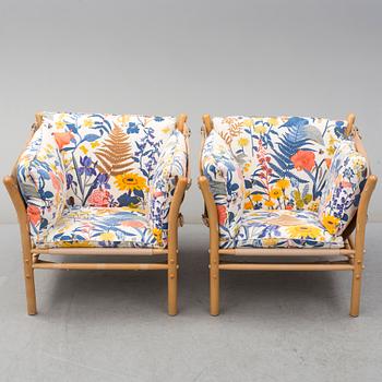 ARNE NORELL, fåtöljer, ett par, "Ilona", 1900-talets andra hälft.