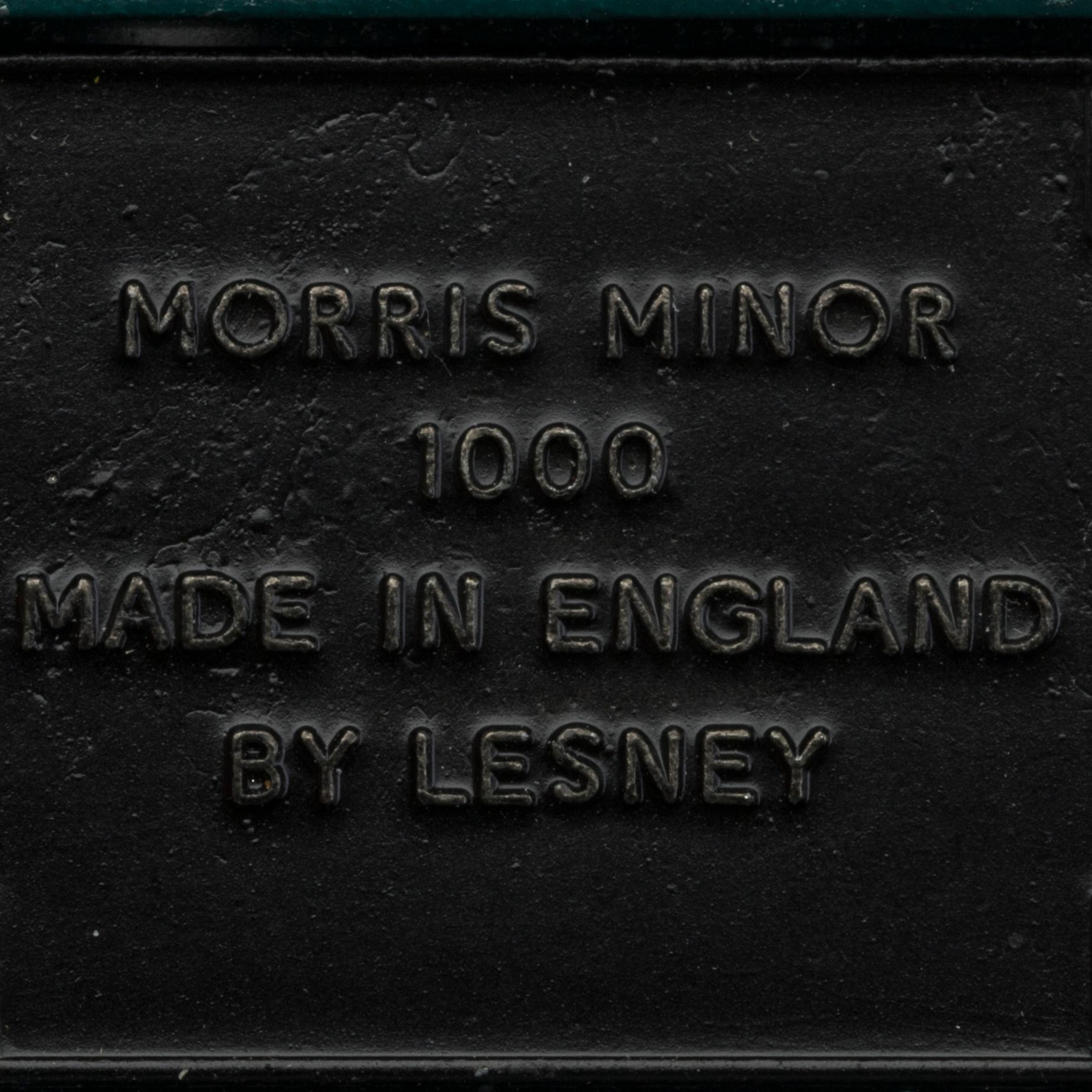 LESNEY MATCHBOX SERIES, Morris Minor 1000 RW 46A-2.