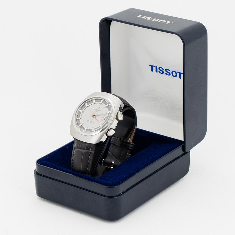 TISSOT, Navigator, Sonorous, wristwatch, 37 x 43 mm.