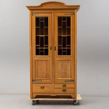 An early 20th century art noveau cabinet.