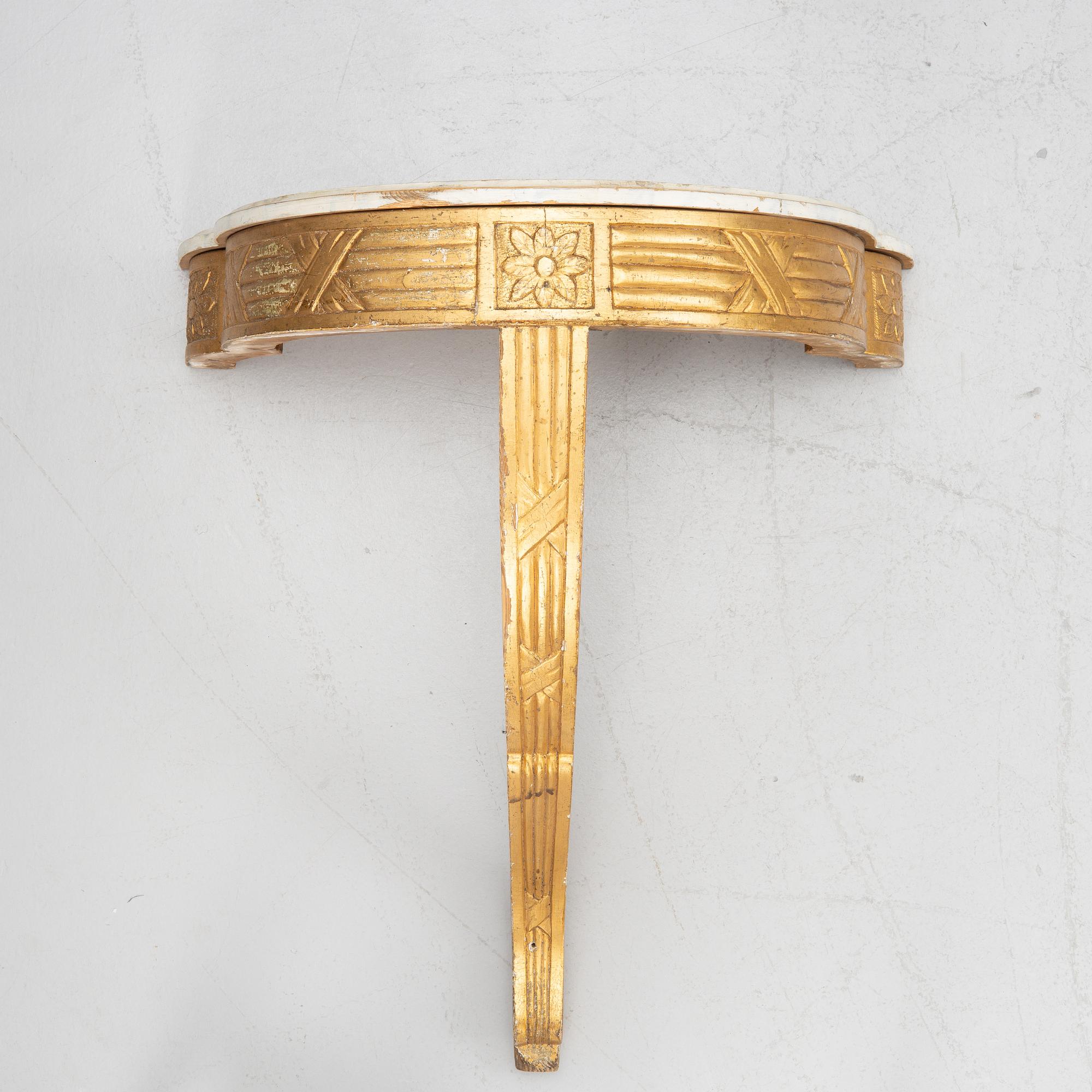 Console table, Gustavian style, 19th century.