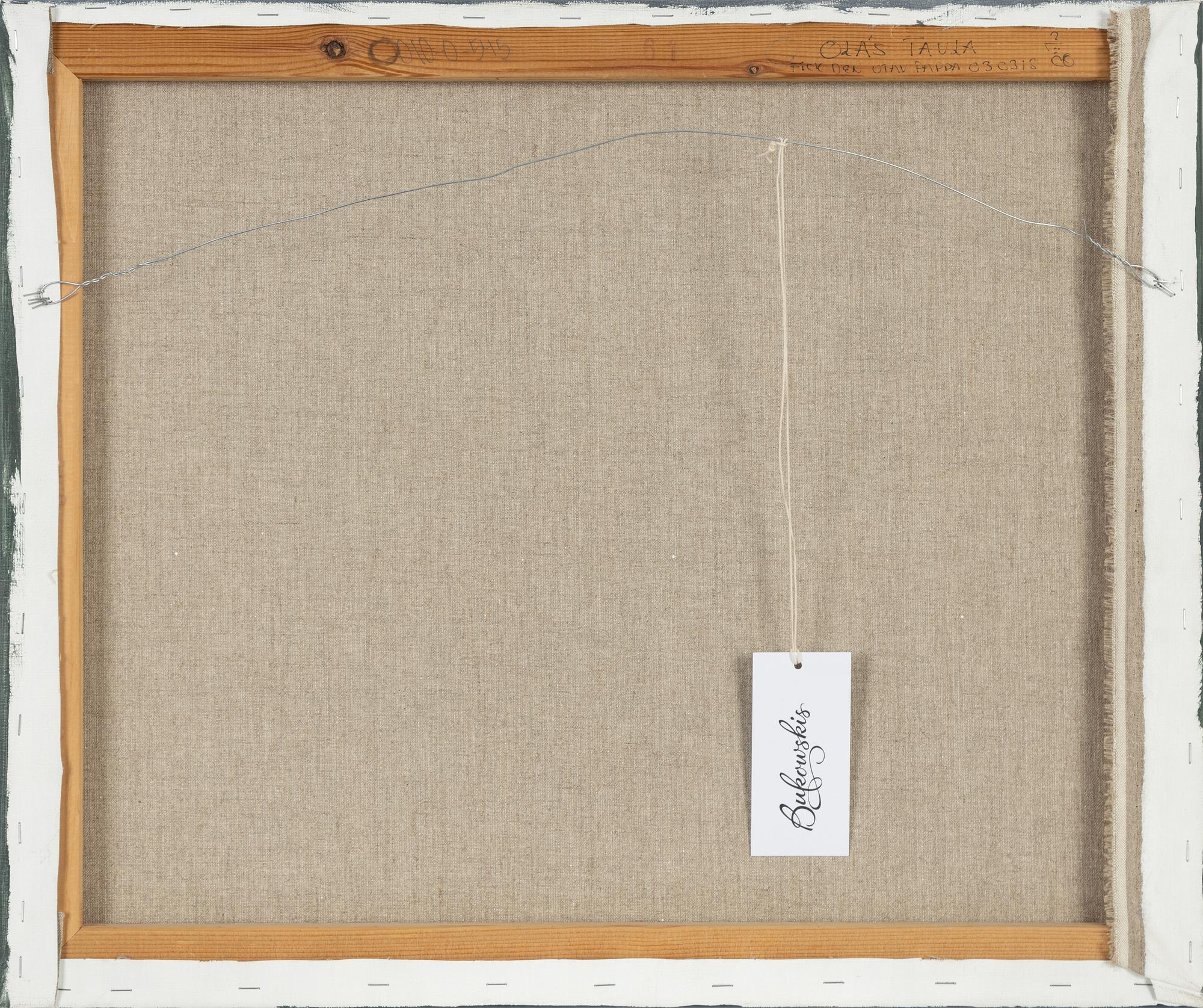 Kristian Krokfors, oil on canvas, signed and dated 96.