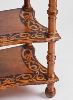 Cabinet, probably Norway, Old Norse style, late 19th century.