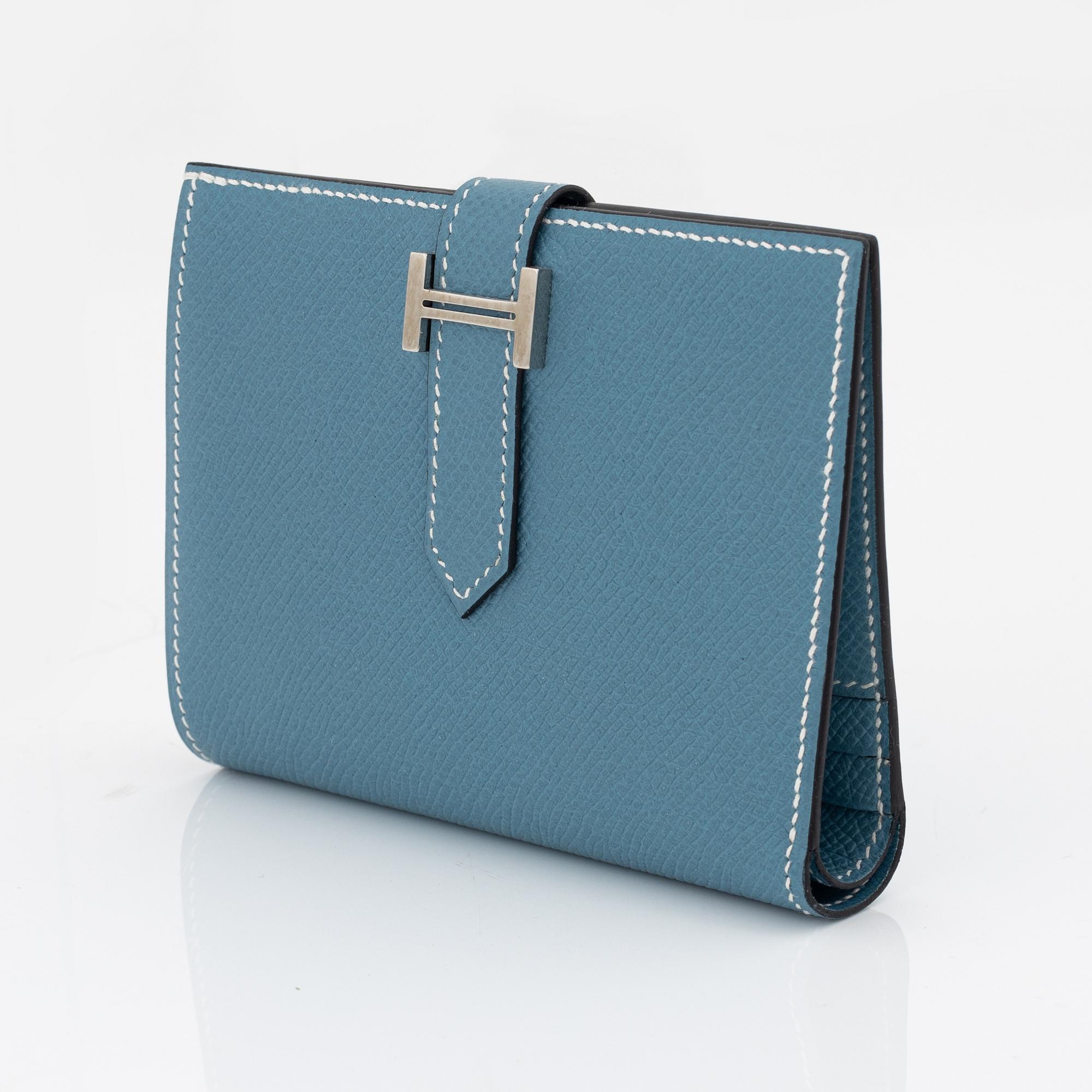 Hermès, plånbok, "Bearn portefeuille compact", 2003.