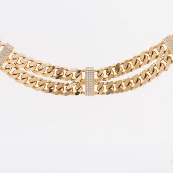 A second half of the 20th century Christian Dior necklace.