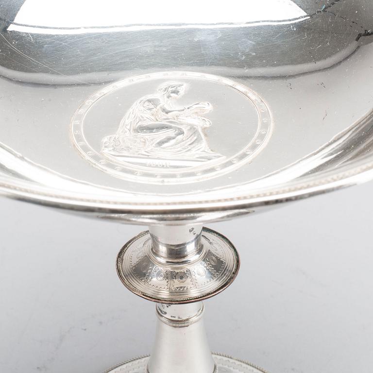 FAT PÅ FOT, nysilver, Danmark.