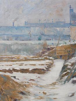 Carl Olson, Paris utkant.