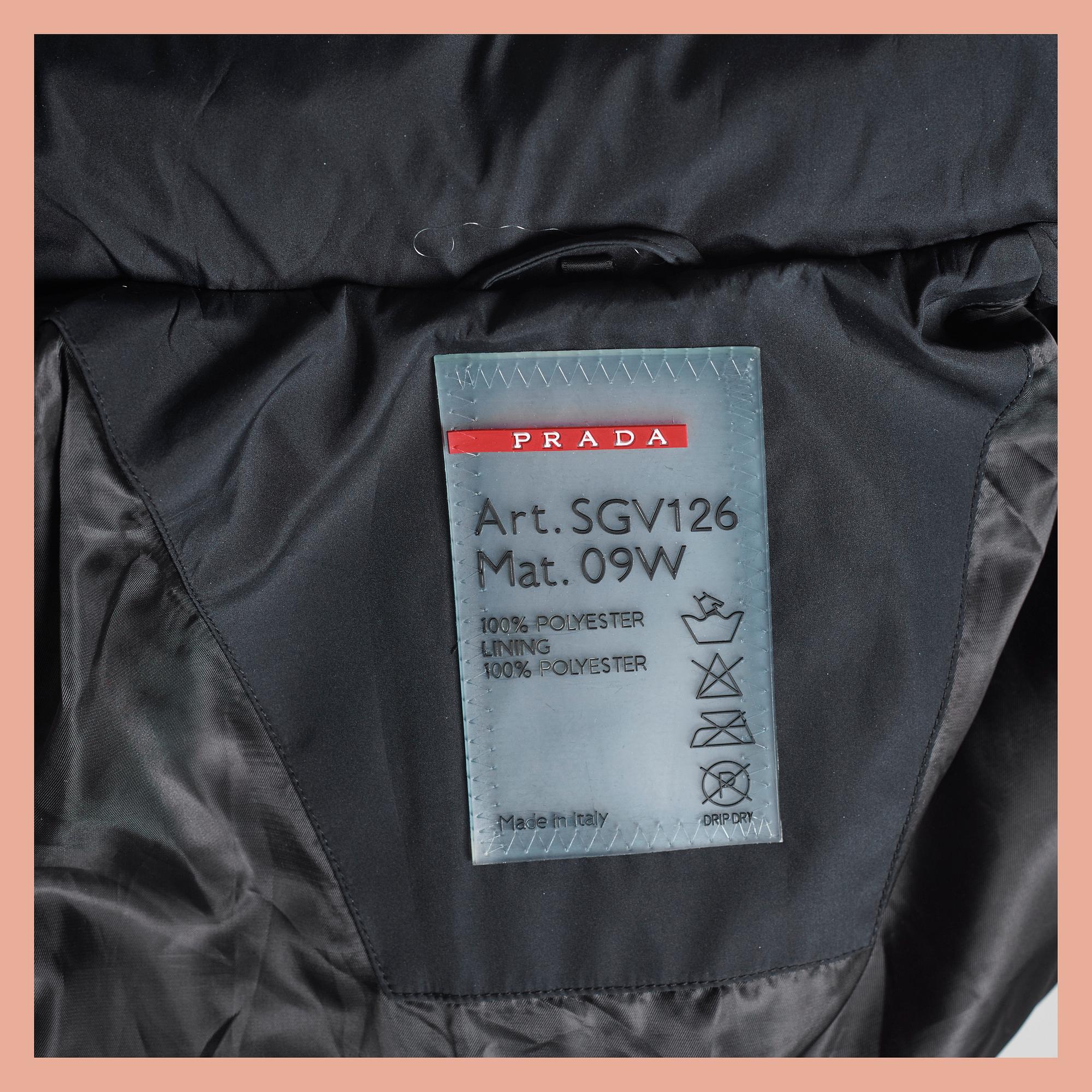 Prada art sgv126 mat 09w jacket outlet