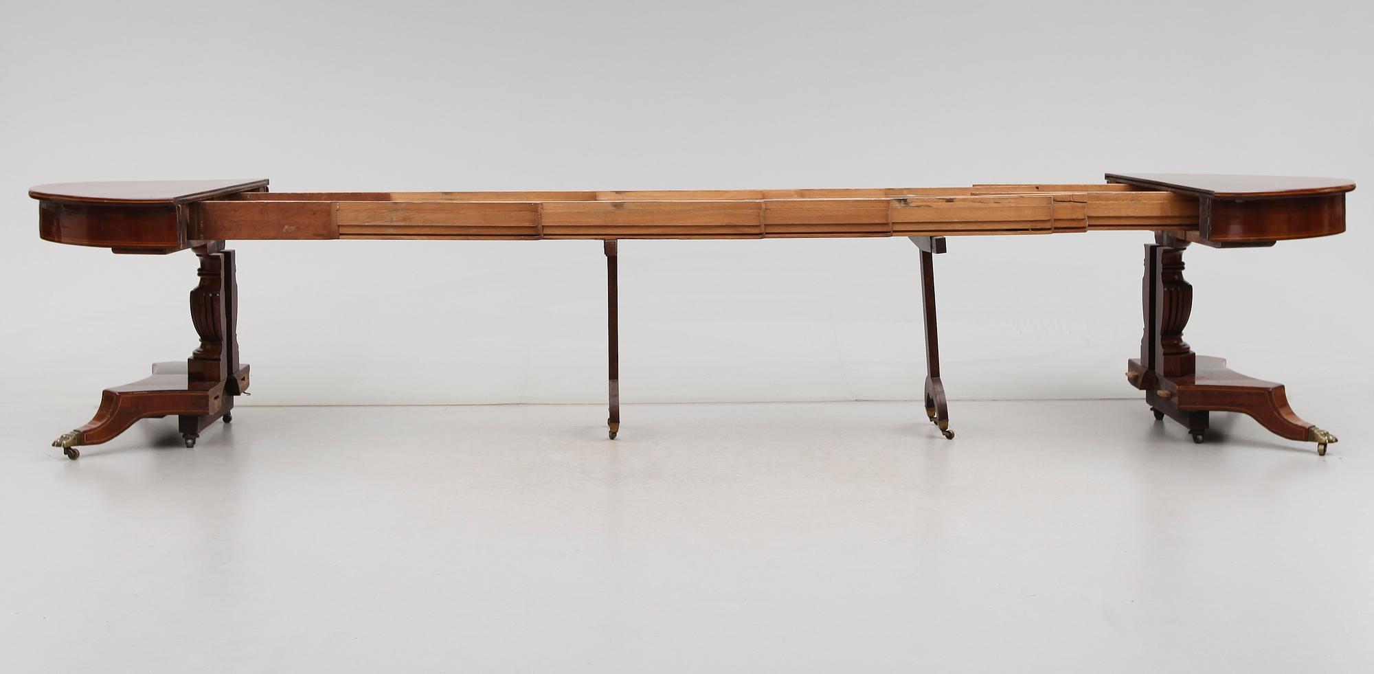 MATSALSBORD, England, 1800-talets mitt.