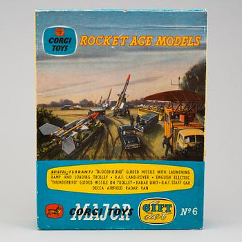 CORGI TOYS Rocket age models gift set nr 6 England 1960's.