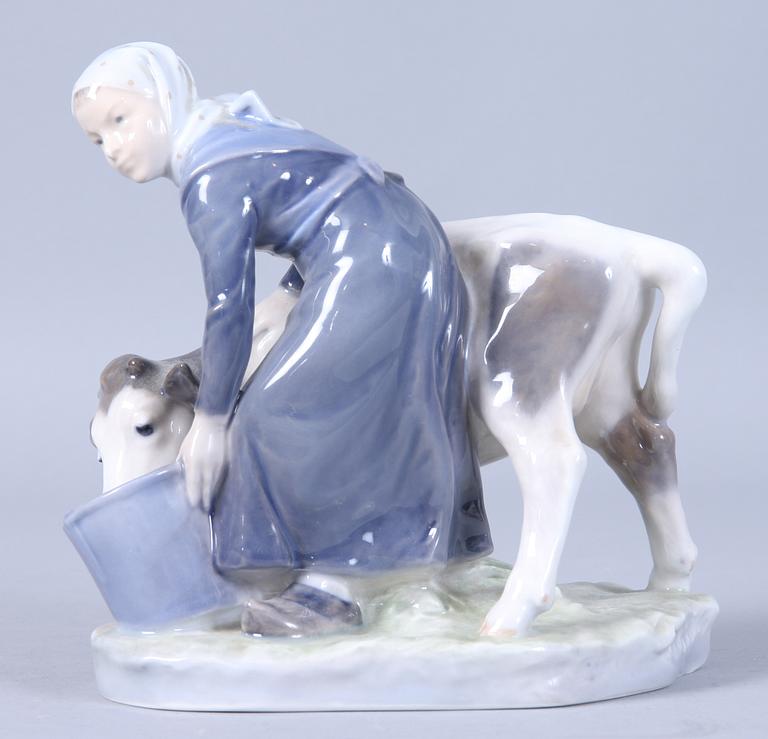 FIGURIN, porslin, Kongl Dansk.